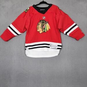 Chicago Blackhawks Jersey Youth 2T-4T NHL Hockey Kids Reebok Polyester